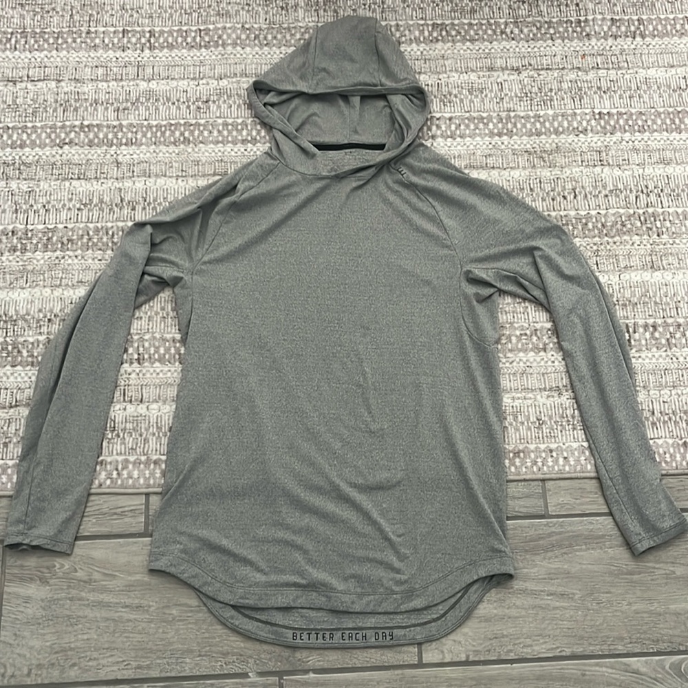 lululemon drysense hoodie size M heathered rover